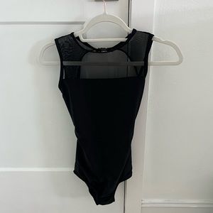 Black leotard